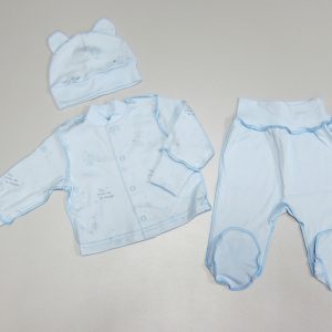 Комплект (кофта+чепчик+ползунки) Комплект (кофта+чепчик+ползунки)